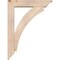 Ekena Millwork Thorton Traditional Smooth Bracket w/ Offset Brace, Douglas Fir, 5 1/2"W x 24"D x 32"H BKT0604X24X32THR01SDF - alternate 2